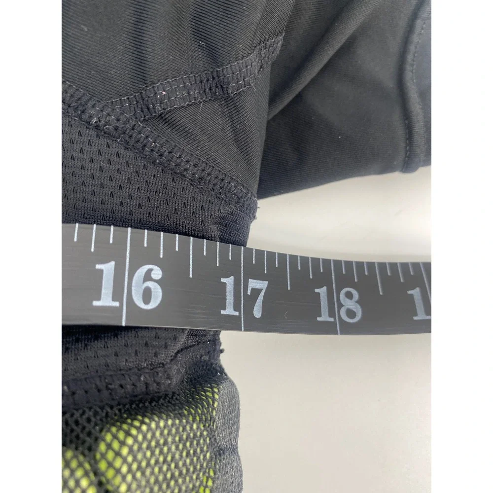 Nike Pro Combat Hyperstrong Padded Shirt Large Black Volt Football